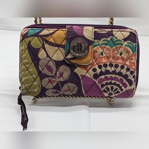 Vera Bradley - purple colorful wallet